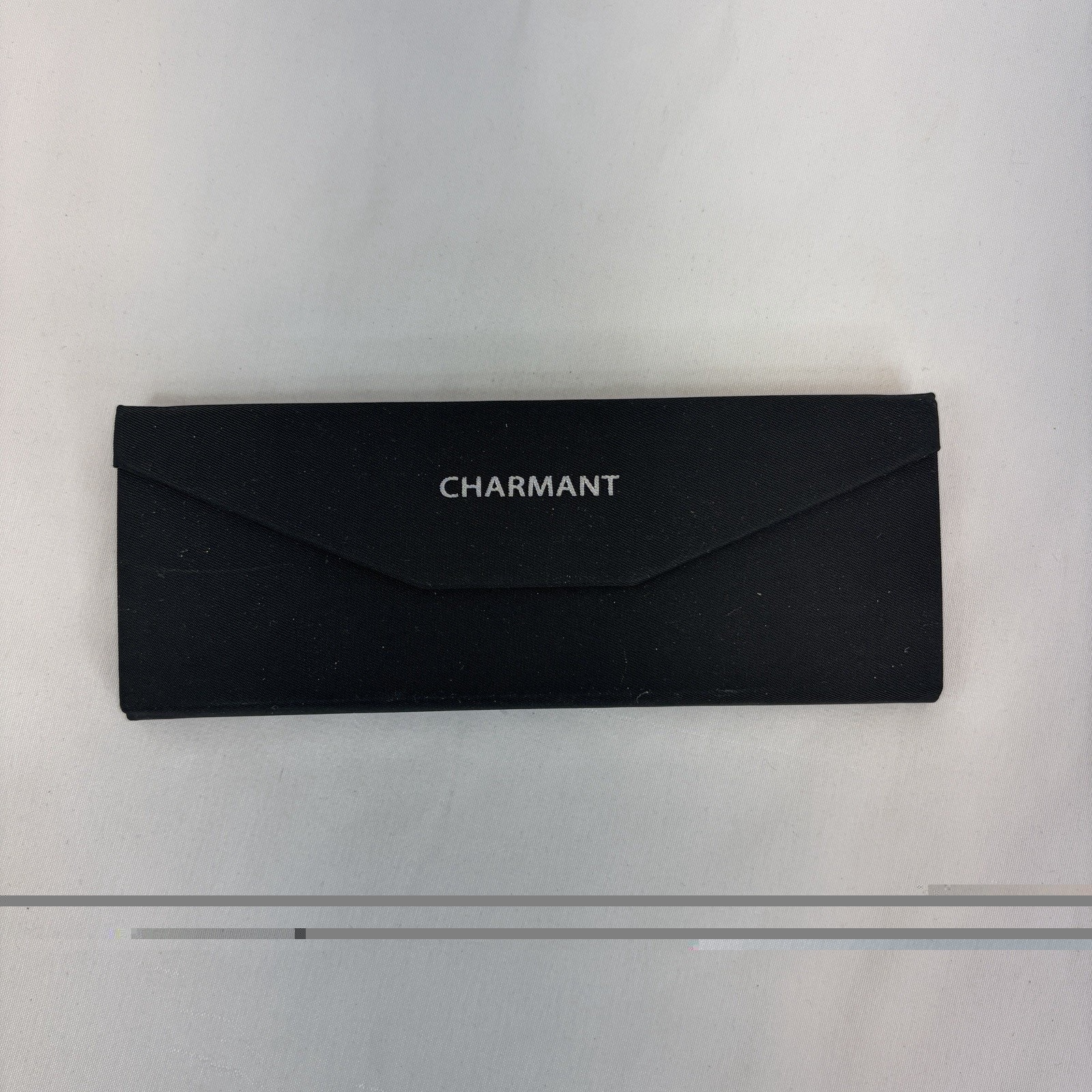 Charmant Eyeglasses Foldable Black Case Protective Storage Quality Vision Care